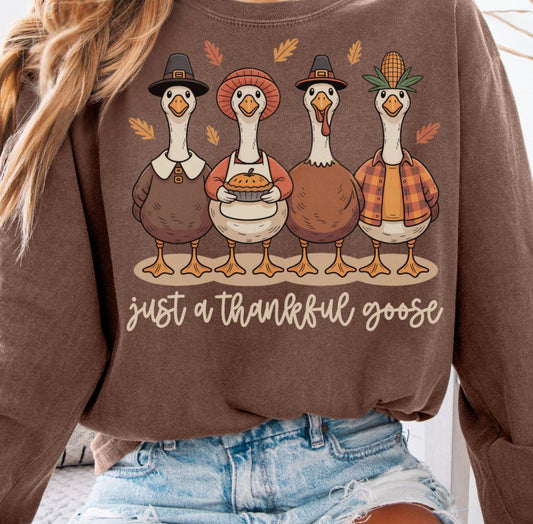 Just A Thankful Goose
