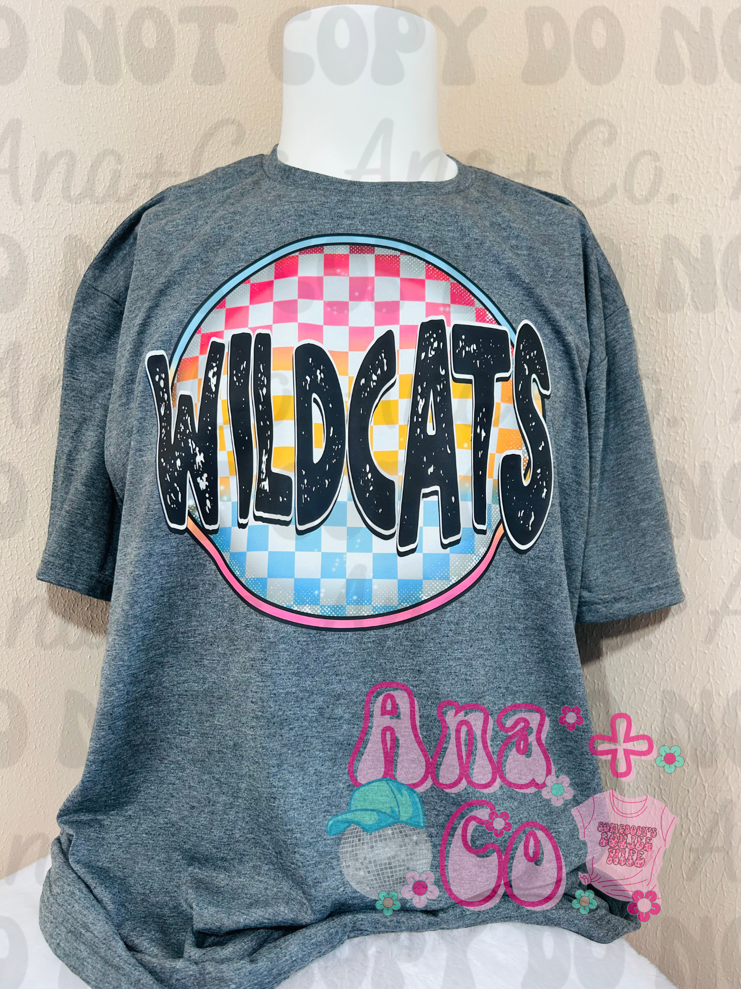 Colorful Checkered Wildcats