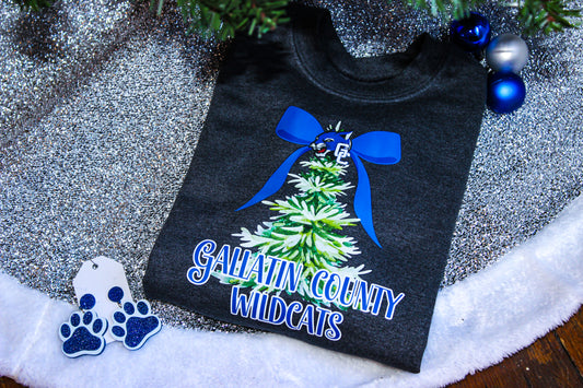 Gallatin County Christmas Tree Crewneck