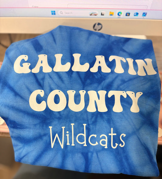 Gallatin County (tie dye blue)