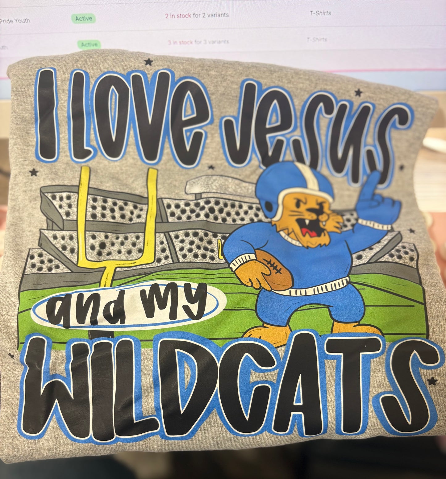 I Love Jesus & My Wildcats